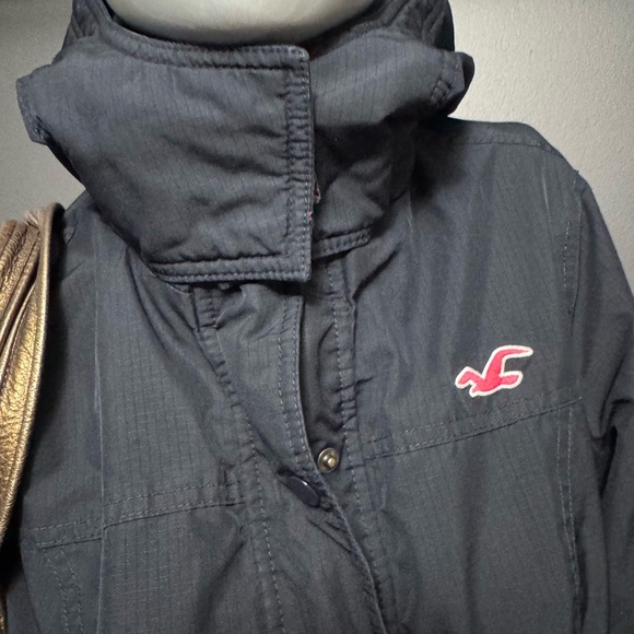 ❌SOLD❌ Hollister Vintage Y2K Navy Blue/Pink Jacket - Picture 3 of 7